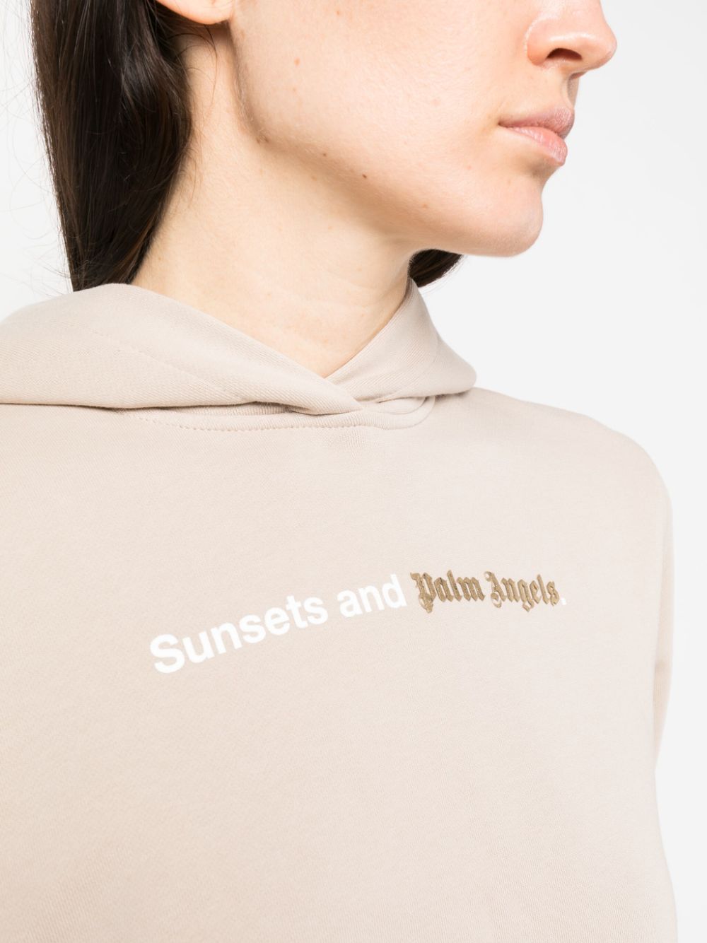 Palm Angels Women's Sweaters Beige