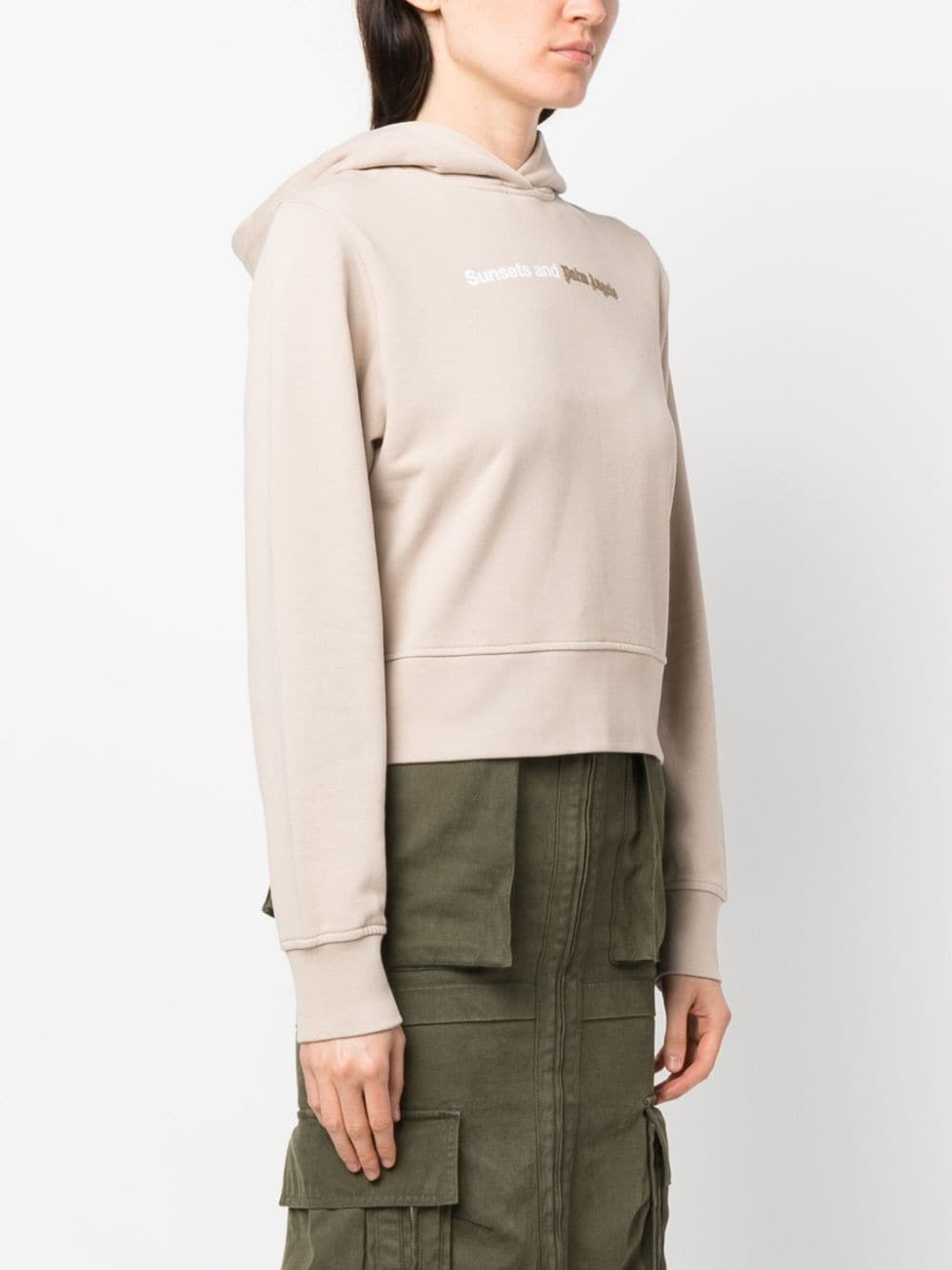 Palm Angels Women's Sweaters Beige