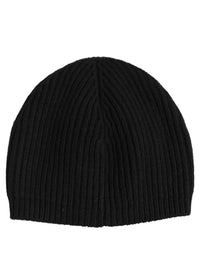 Dolce & Gabbana Dolce & Gabbana Men Black Wool Knitted Winter Beanie Capello One Size Men's Hat