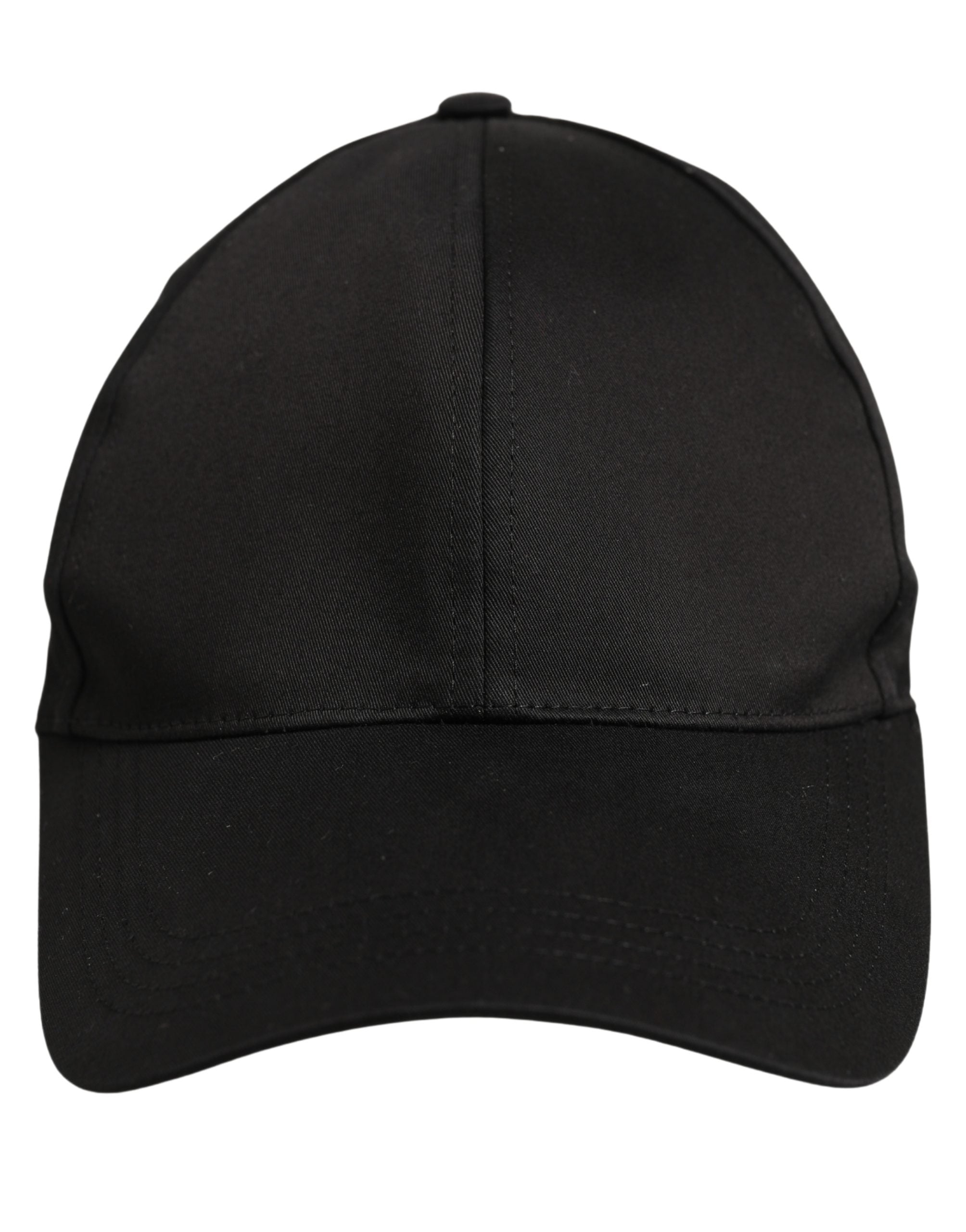 Dolce & Gabbana Dolce & Gabbana Men Black Cotton Baseball Cap 6 Panels Men's Hat