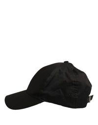 Dolce & Gabbana Dolce & Gabbana Men Black Cotton Baseball Cap 6 Panels Men's Hat