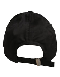 Dolce & Gabbana Dolce & Gabbana Men Black Cotton Baseball Cap 6 Panels Men's Hat