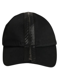 Dolce & Gabbana Dolce & Gabbana Men Black Cotton Baseball Cap 6 Panels Men's Hat