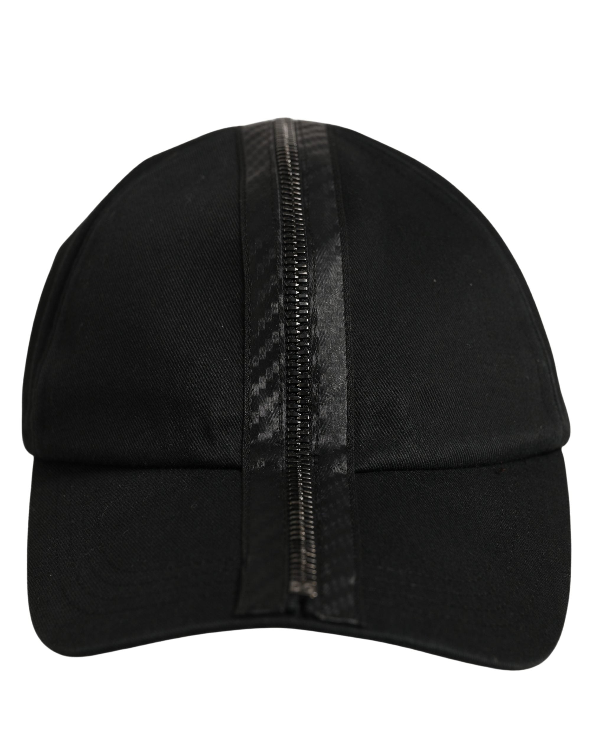 Dolce & Gabbana Dolce & Gabbana Men Black Cotton Baseball Cap 6 Panels Men's Hat