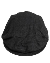 Dolce & Gabbana Dolce & Gabbana Men Black Cotton Flat Cloth Newsboy Cap Men's Hat