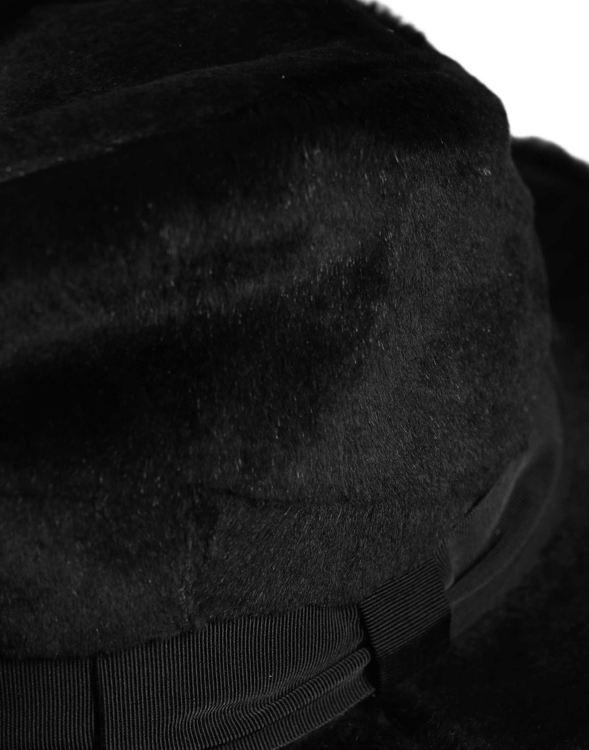 Dolce & Gabbana Dolce & Gabbana Men Black Classic Wide Brim Fedora Capello Men's Hat