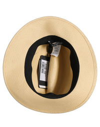 Dolce & Gabbana Dolce & Gabbana Men Beige Paper Straw Fedora Panama Capello Men's Hat