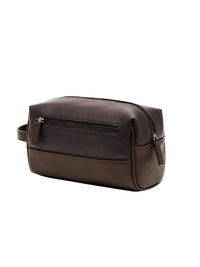 Cavalli Class UDINE Dark Brown Medium Pouch Travel Bag