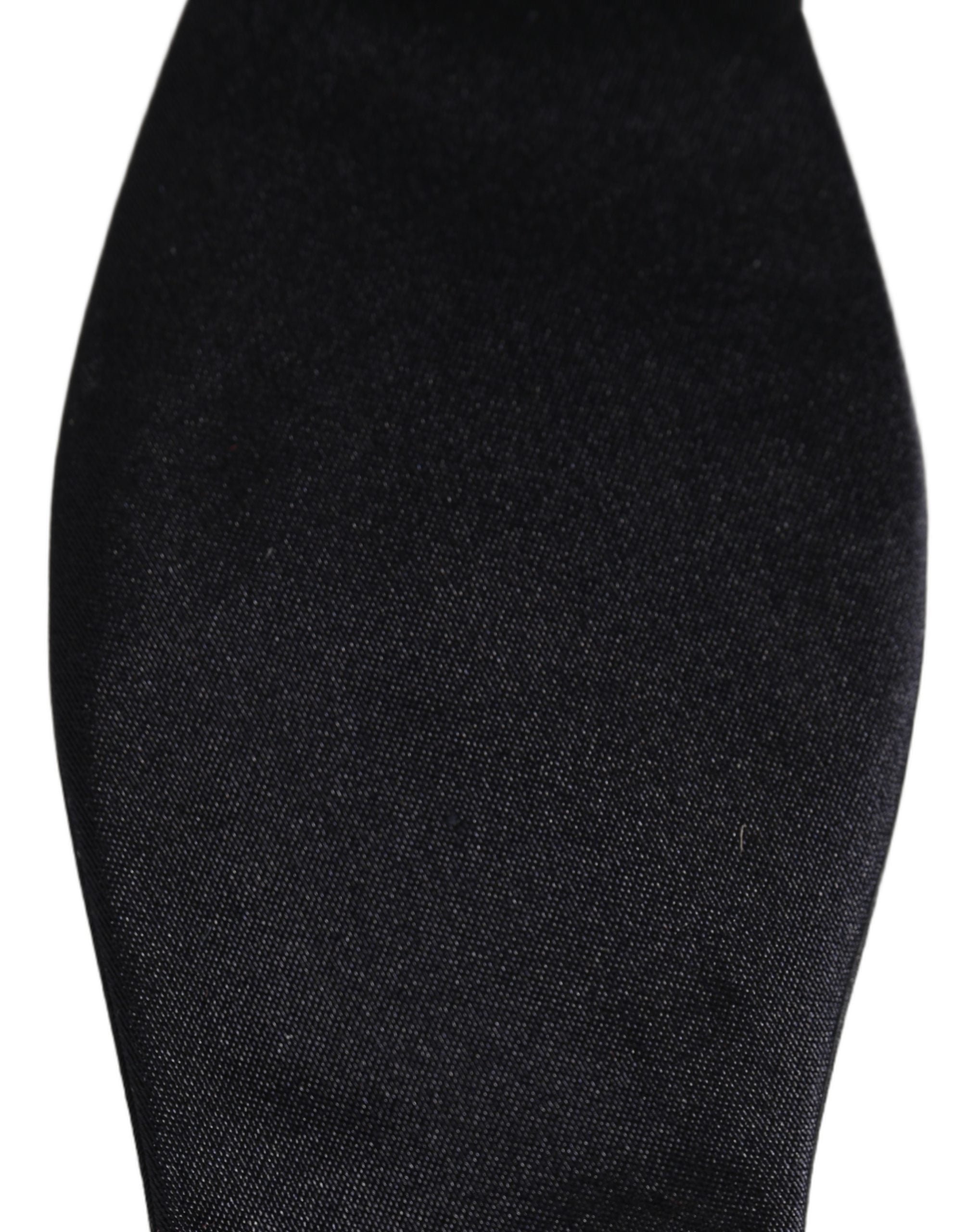 Dolce & Gabbana Dolce & Gabbana Men Black 100% Silk Adjustable Neck Papillon Bow Men's Tie