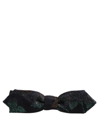 Dolce & Gabbana Dolce & Gabbana Men Multicolor 100% Silk Adjustable Neck Papillon Bow Men's Tie