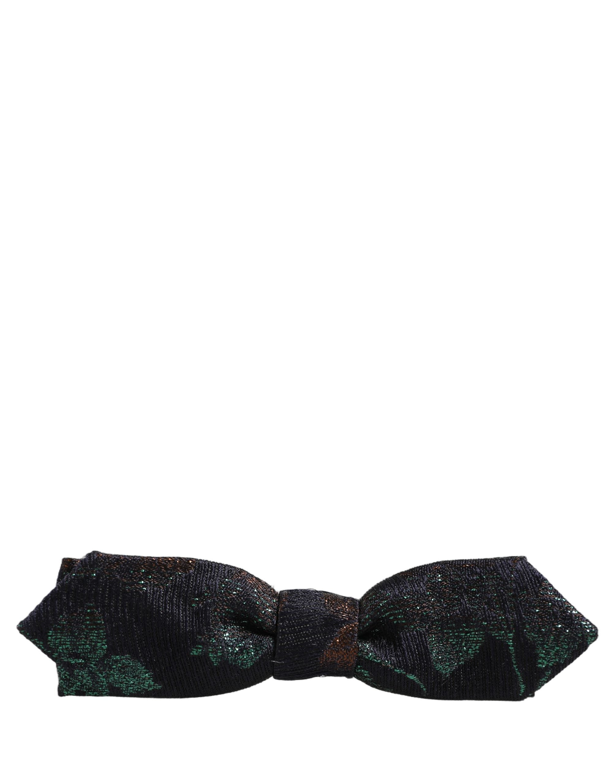 Dolce & Gabbana Dolce & Gabbana Men Multicolor 100% Silk Adjustable Neck Papillon Bow Men's Tie