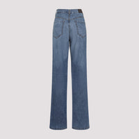 BRUNELLO CUCINELLI Lightweight Denim Contemporary Loose Jeans Women