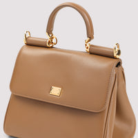 Dolce & Gabbana Sicily Soft Calf Leather Handbag Women