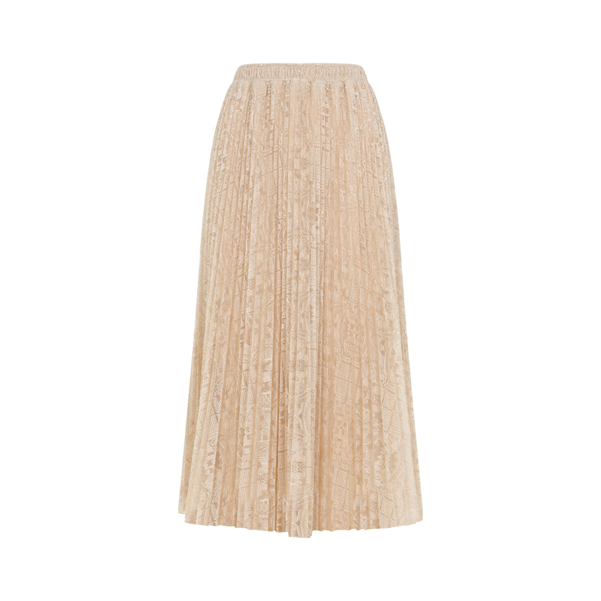Ermanno Scervino Lace Midi Skirt Women