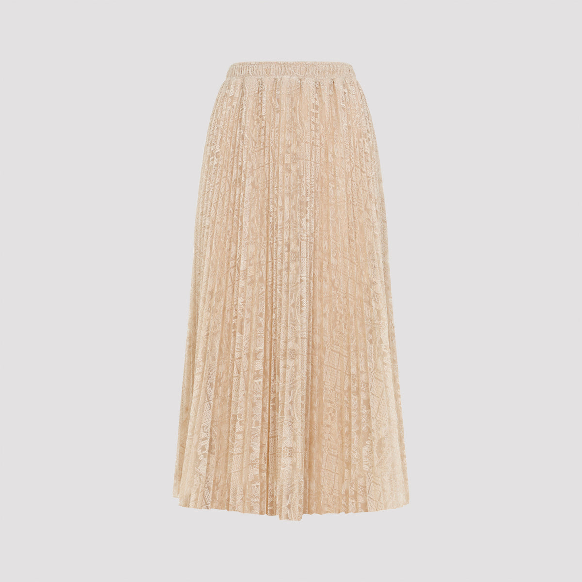 Ermanno Scervino Lace Midi Skirt Women