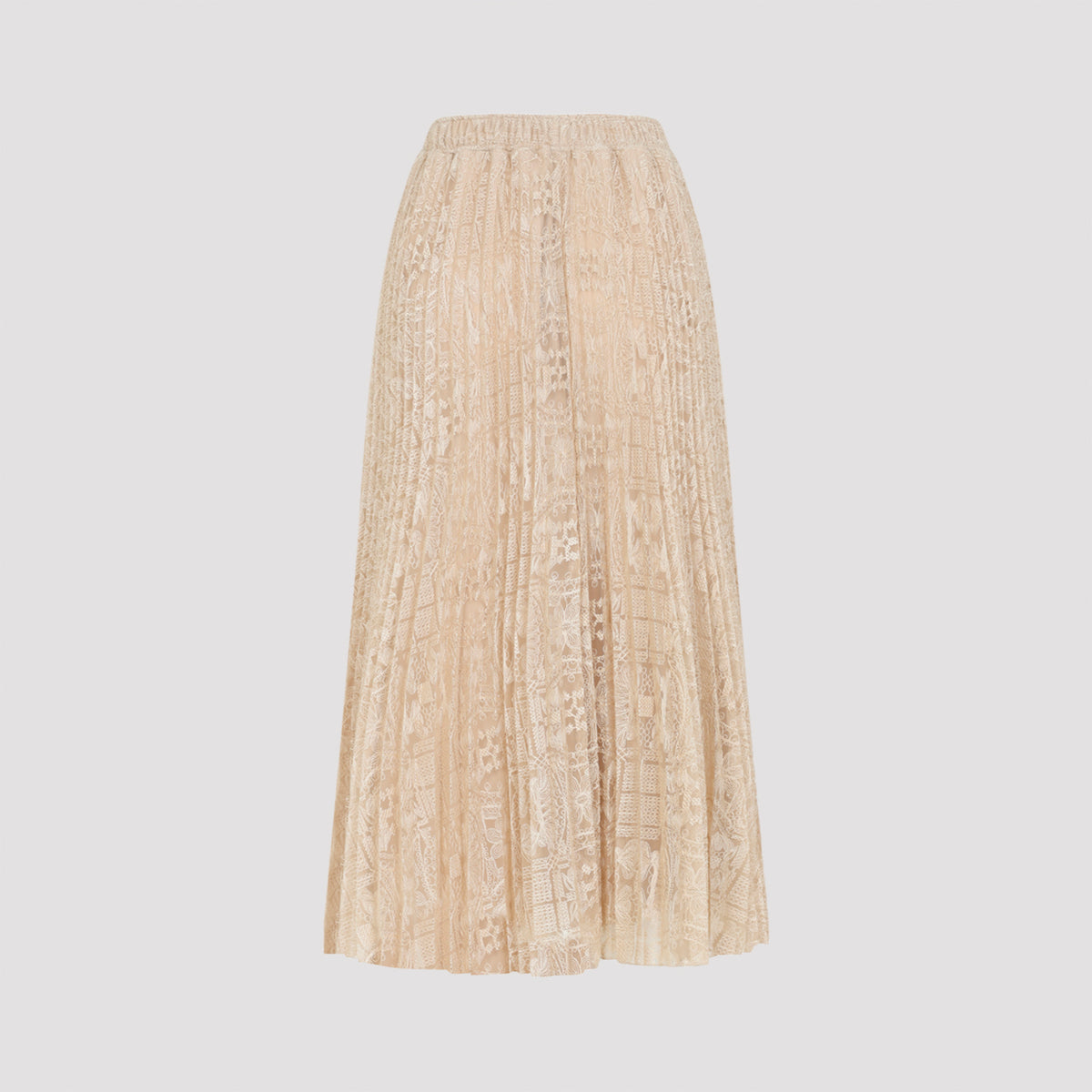 Ermanno Scervino Lace Midi Skirt Women
