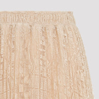 Ermanno Scervino Lace Midi Skirt Women
