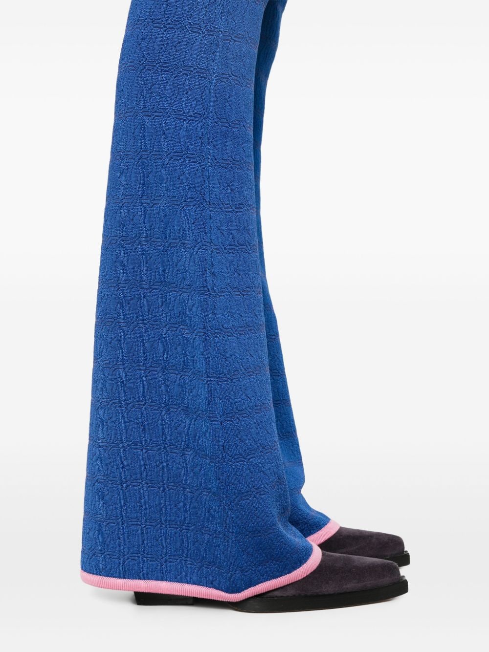 Bally Women's Trousers Blue