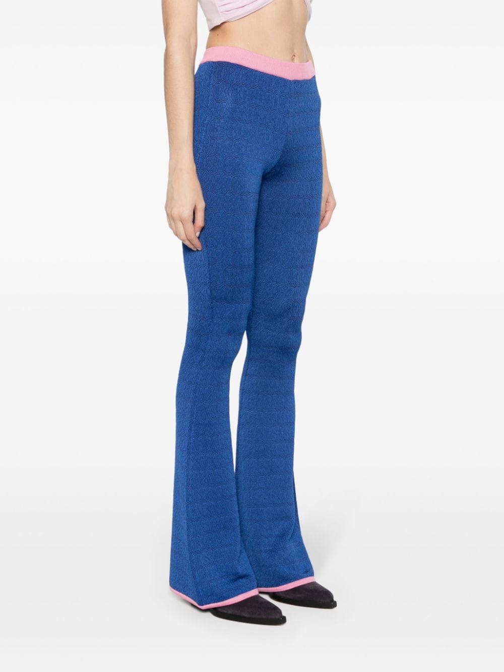 Bally Women's Trousers Blue
