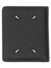 Maison Margiela Unisex Portafoglio Bifold Compatto "Four Stitches"