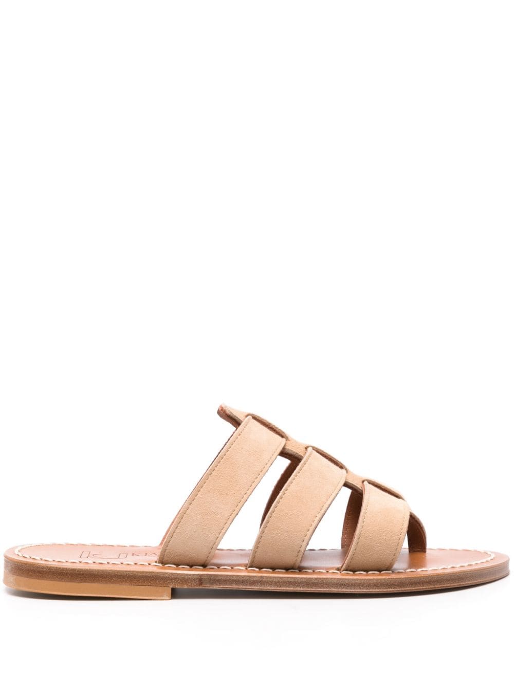 K Jacques St Tropez Women's Sandals Beige Beige