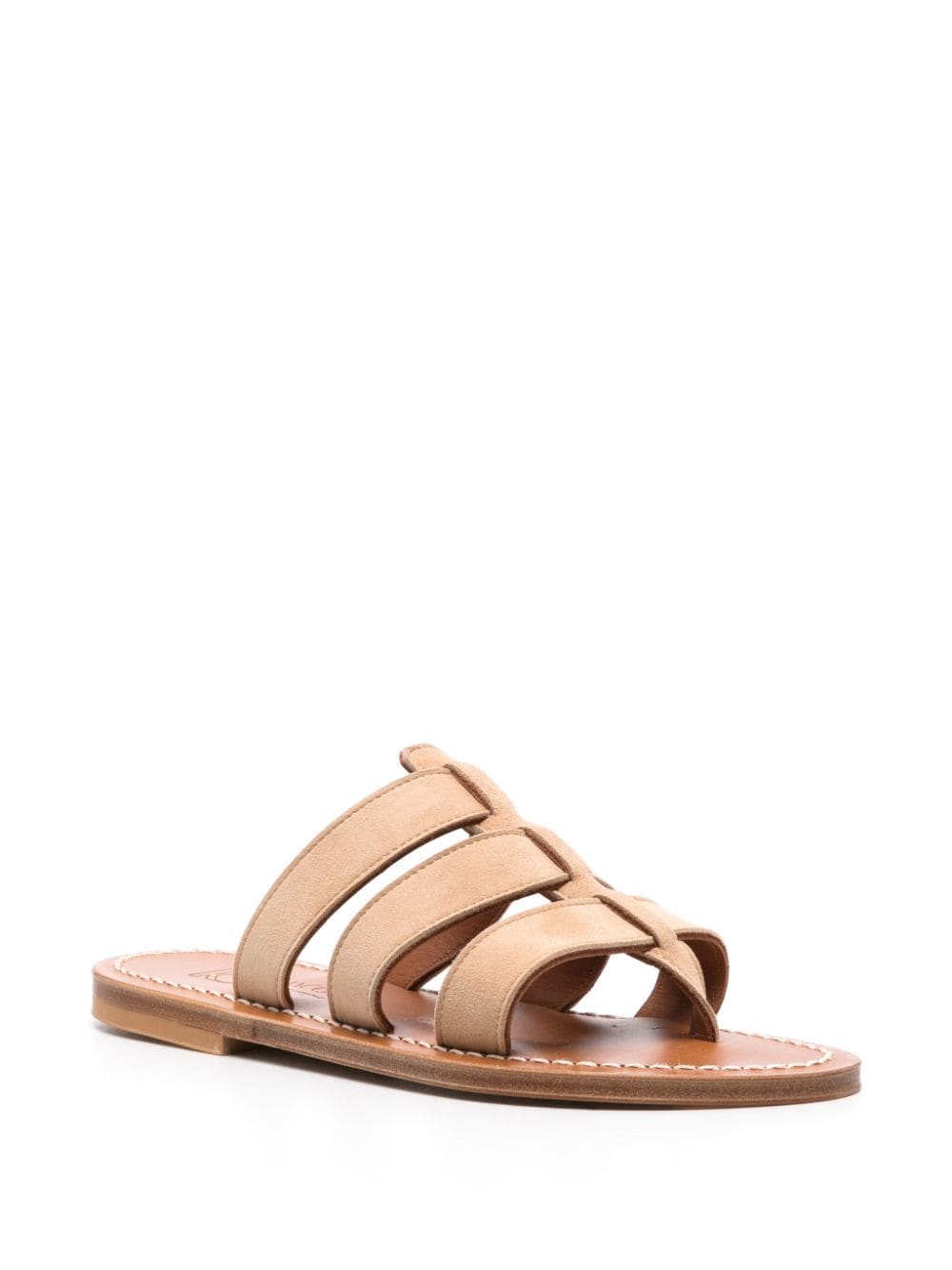 K Jacques St Tropez Women's Sandals Beige
