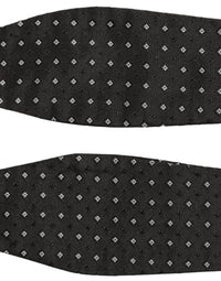 Dolce & Gabbana Dolce & Gabbana Black White Polka Dot Adjustable Neck Papillon Bow Men's Tie