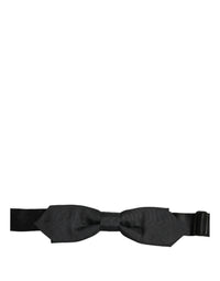 Dolce & Gabbana Dolce & Gabbana Men Black Polyester Adjustable Neck Papillon Bow Men's Tie