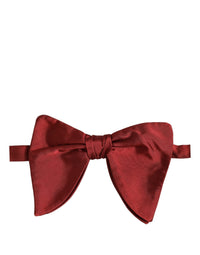 Dolce & Gabbana Dolce & Gabbana Men Red 100% Silk Adjustable Neck Papillon Bow Men's Tie