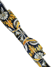 Dolce & Gabbana Dolce & Gabbana Multicolor Damask Style Adjustable Neck Papillon Bow Men's Tie
