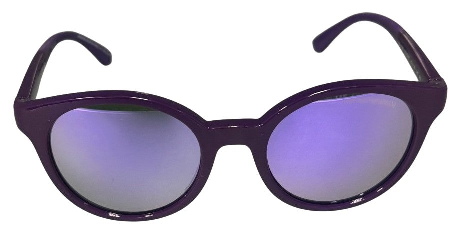 Emporio Armani 0EA4185 51154V Round Shiny Violet Kids Sunglasses