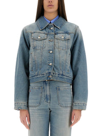 Victoria Beckham Women Padded Denim Jacket