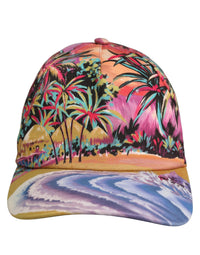 Dolce & Gabbana Dolce & Gabbana Multicolor Tropical Themed Baseball Capello Women's Hat