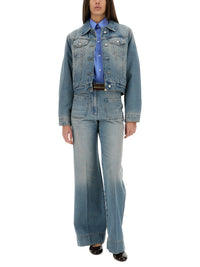 Victoria Beckham Women Padded Denim Jacket