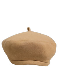 Dolce & Gabbana Dolce & Gabbana Beige Wool French Style Beret Capello Women's Hat