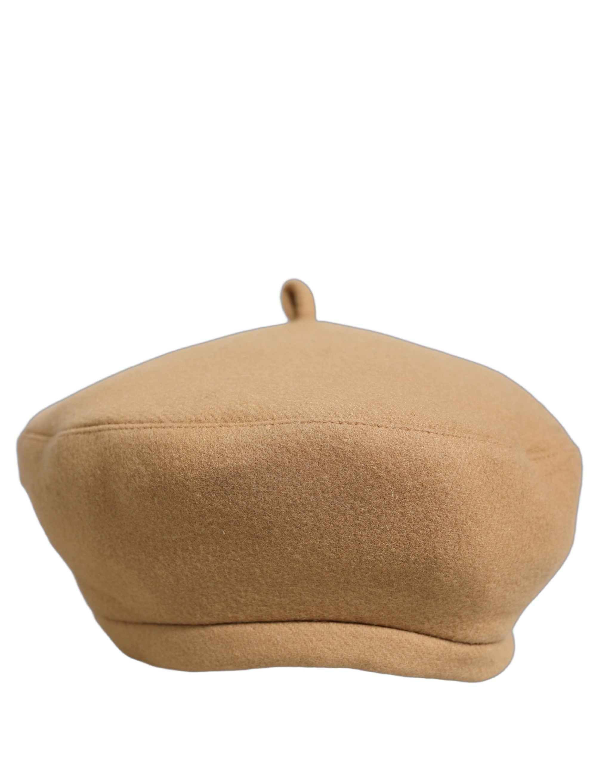 Dolce & Gabbana Dolce & Gabbana Beige Wool French Style Beret Capello Women's Hat