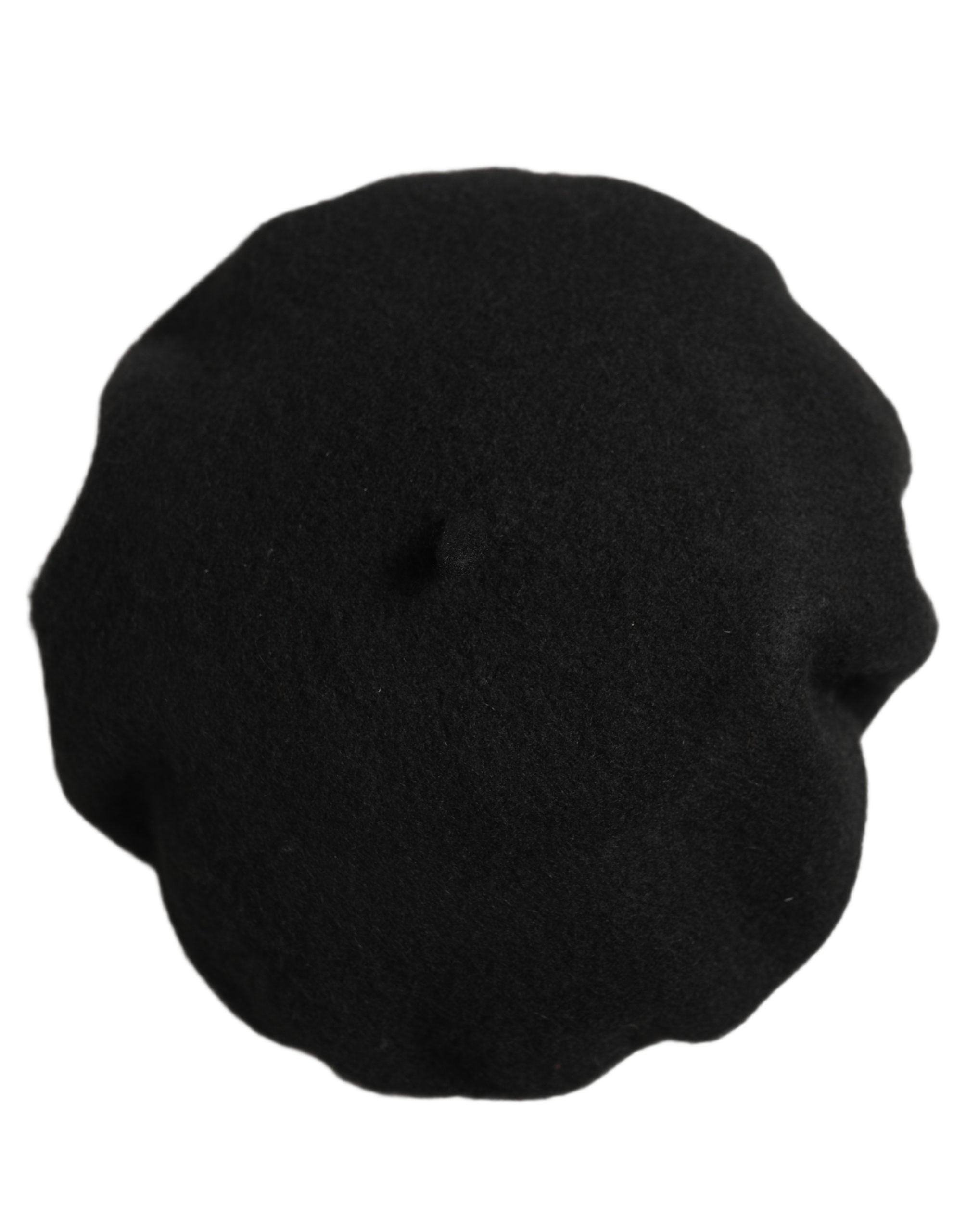 Dolce & Gabbana Dolce & Gabbana Black Wool French Style Beret Capello Women's Hat