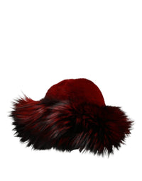 Dolce & Gabbana Dolce & Gabbana Red Fox Mink Fur Womens Bucket Capello Hat