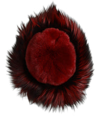 Dolce & Gabbana Dolce & Gabbana Red Fox Mink Fur Womens Bucket Capello Hat