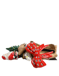 Dolce & Gabbana Dolce & Gabbana Multicolor Glittery Christmas Themed Headwear Women's Headband