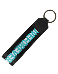 Dolce & Gabbana Dolce & Gabbana Multicolor Logo Polyester Brass Holder Keychain Women's Keyring