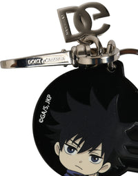 Dolce & Gabbana Dolce & Gabbana Black Fushiguro Megumi Charm Metal Keychain Women's Keyring
