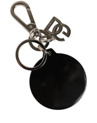 Dolce & Gabbana Dolce & Gabbana Black Kaisen Panda Chibi Charm Metal Keychain Women's Keyring