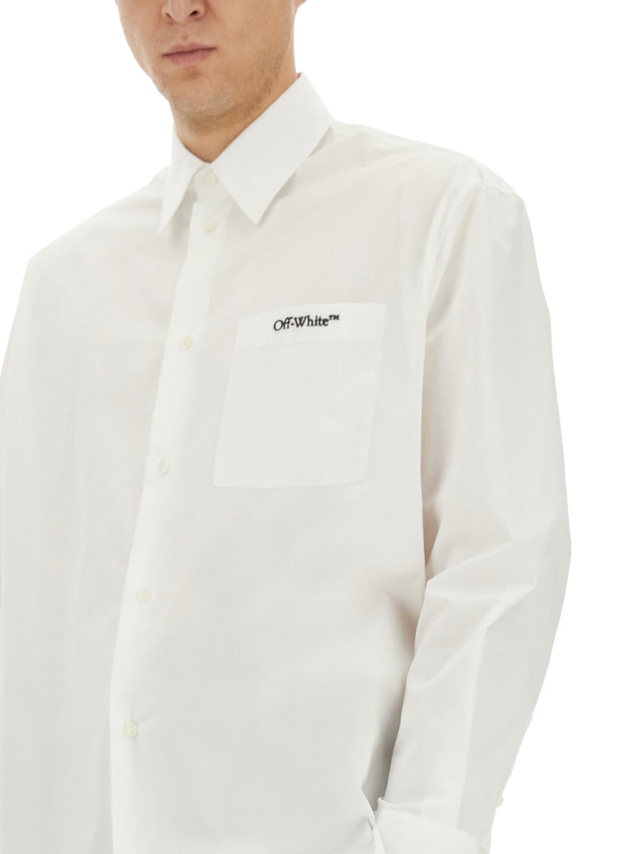 Off-White Men Shirt With Logo