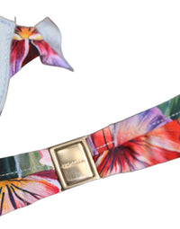 Dolce & Gabbana Dolce & Gabbana Top Multicolor Floral Print Beachwear Women's Bikini