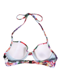 Dolce & Gabbana Dolce & Gabbana Top Multicolor Floral Print Beachwear Women's Bikini