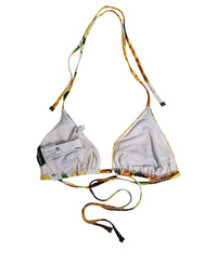 Dolce & Gabbana Dolce & Gabbana Multicolor Floral Halter Beachwear Bikini Women's Top