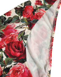 Dolce & Gabbana Dolce & Gabbana Multicolor Floral Print Beachwear Bikini Women's Bottom