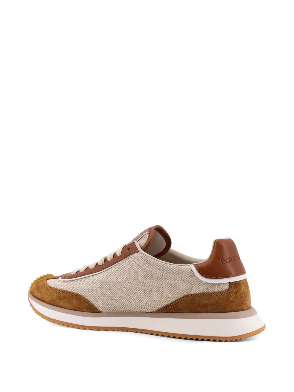 DOLCE & GABBANA Dg Cushion Canvas And Suede Sneakers Women