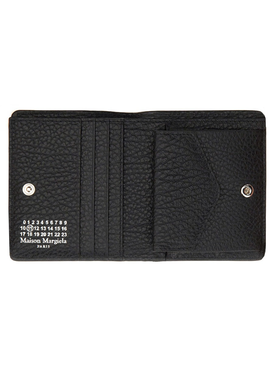 Maison Margiela Unisex Portafoglio Bifold Compatto "Four Stitches"